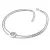 Dámský náramek bílé zlato 585/1000 přírodní diamant 0.084 ct G/SI brilianty 10902-NR02-B
