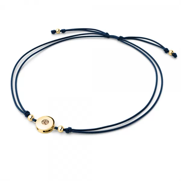 Šňůrkový náramek kabbalah s Champagne diamantem 10911-NRS-MOD-ZL-Champ