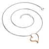 Náhrdelník srdce s Champagne diamanty 10948-NH01-CVB-Champ