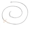Náhrdelník s křížem a černým diamantem 10947-NH01-BCV-Black