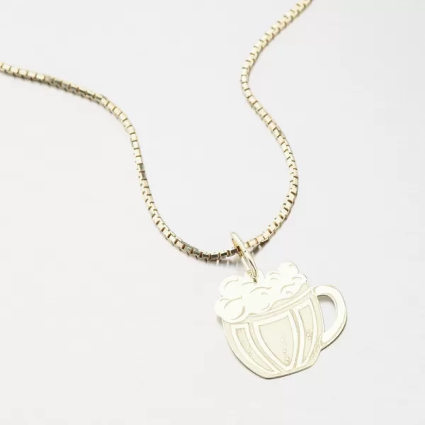 Zlatý přívěsek pivo PAMŠ-130242