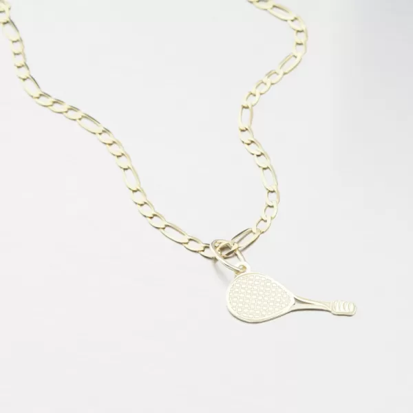 Zlatý přívěsek tenisová raketa PAMŠ-131213
