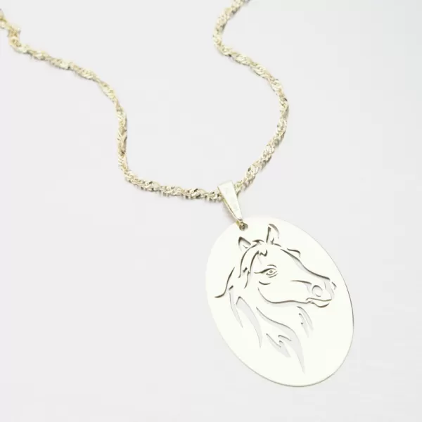 Zlatý přívěsek kůň PAMŠ-131280