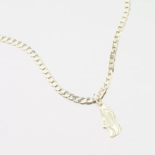 Zlatý přívěsek fotbal kopačka PAMŠ-130205