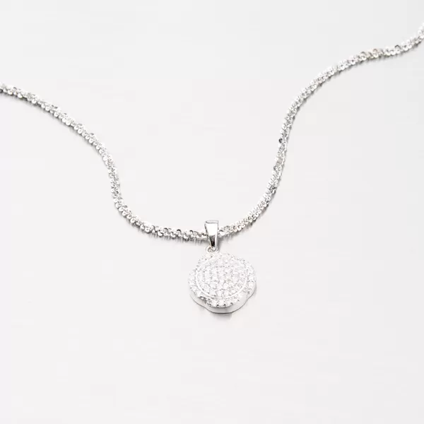 Přívěsek stříbrný se zirkony AP397