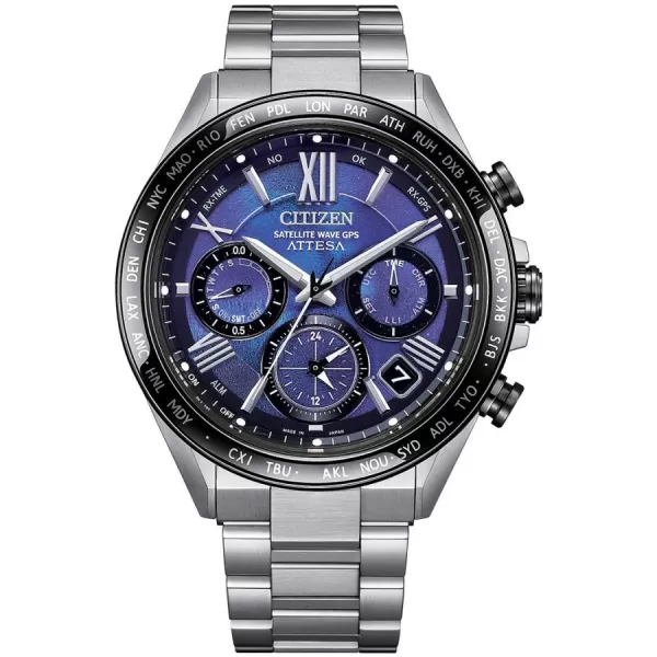Citizen Satellite Wave Attesa Eco-Drive Unite With Blue Limited Edition