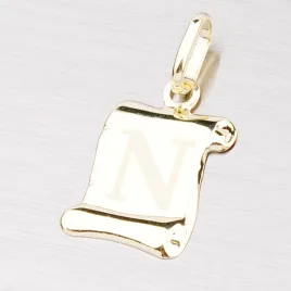 Přívěsek žluté zlato 585 - písmeno N 43-2064N