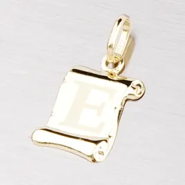 Přívěsek žluté zlato 585 - písmeno E 43-2064E