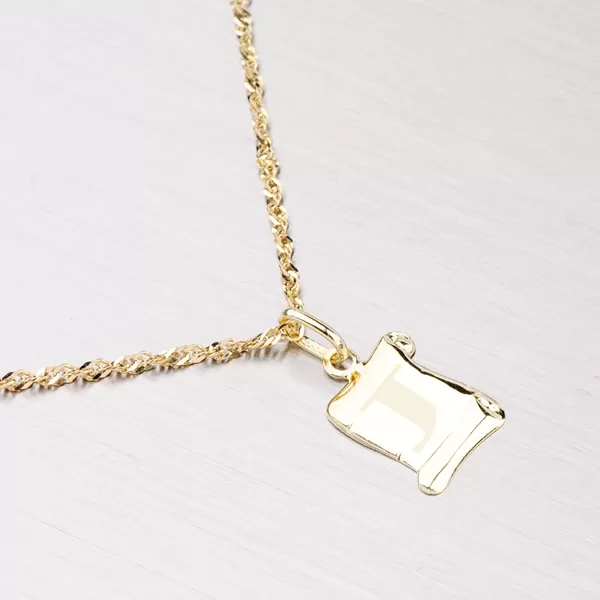 Zlatý přívěsek - písmenko J 43-2064J