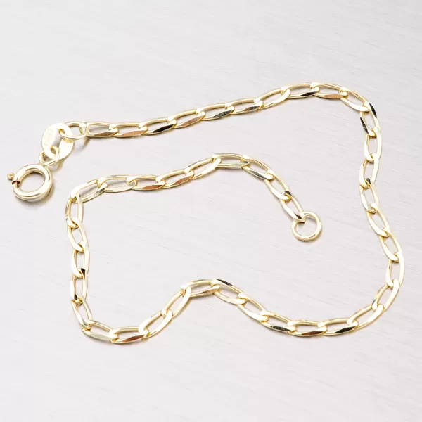 Řetízek žluté zlato 585 - Pancer 45-1746