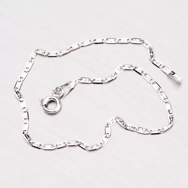 Zlatý řetízek - Plošky 45-1243B