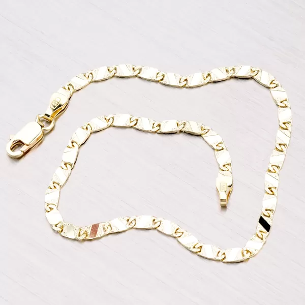 Zlatý řetízek - Plošky 45-1101