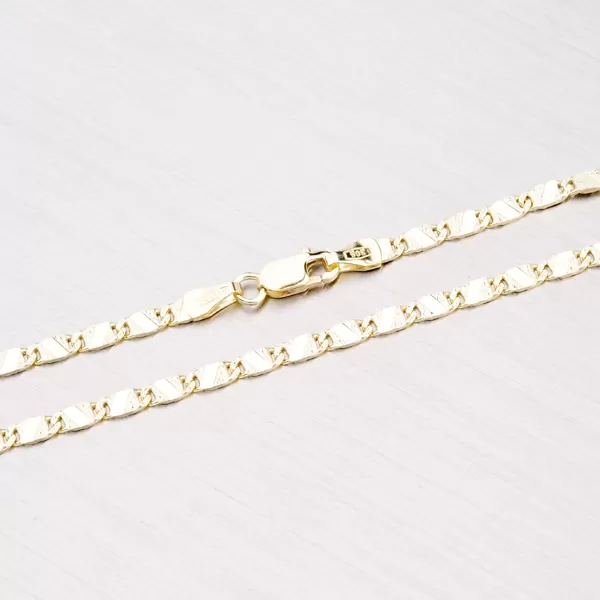 Zlatý náramek - Plošky 44-1101