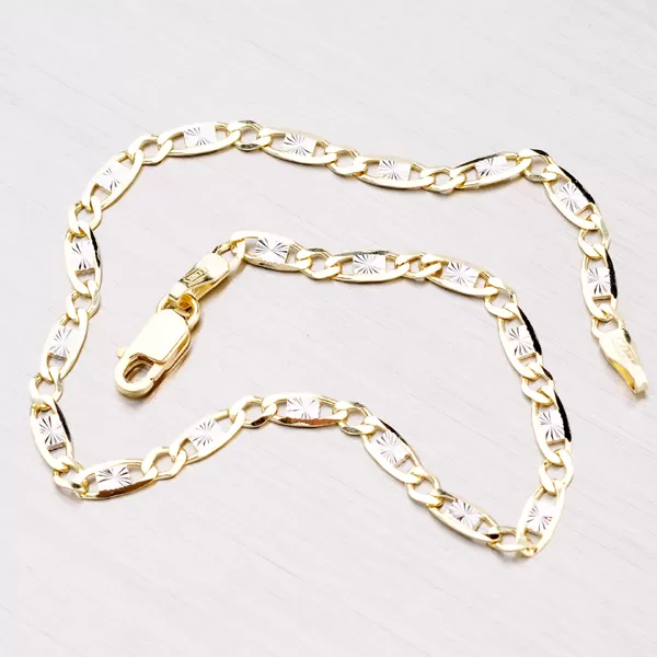 Zlatý řetízek - Plošky 45-1044