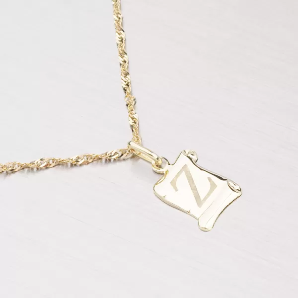 Zlatý přívěsek - písmenko Z 43-2064Z