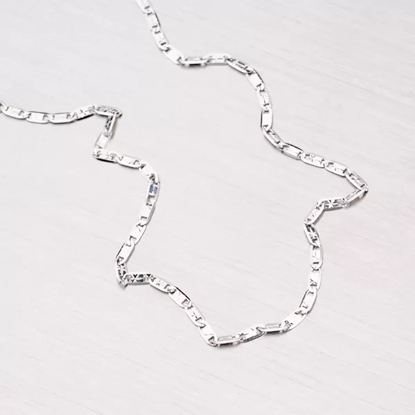 Zlatý řetízek - Plošky 45-1243B