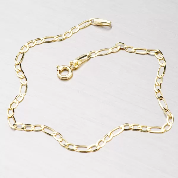 Zlatý řetízek - Figaro 3+1 45-1007