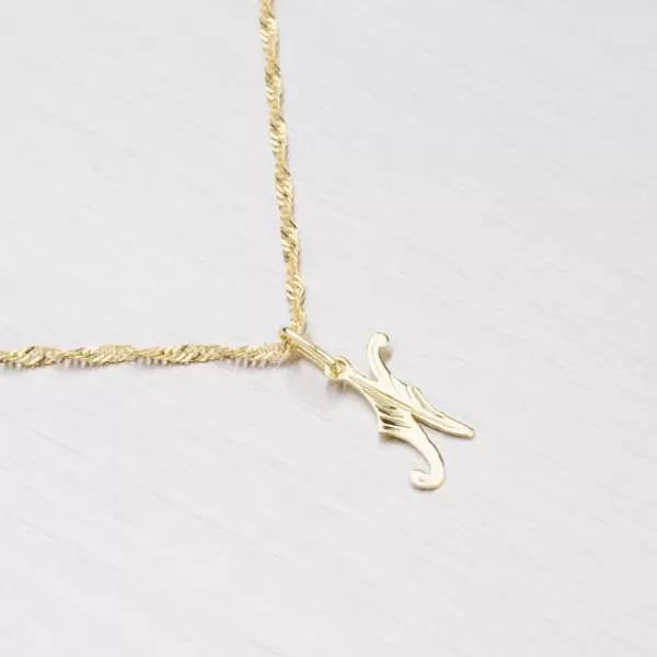 Zlatý přívěsek - písmenko N 2-4002-N