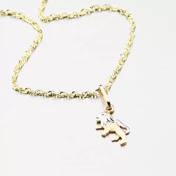 Přívěsek zlato mix 585 - Lev 43-2071-07