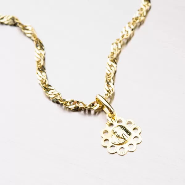 Přívěsek žluté zlato 585 43-2267