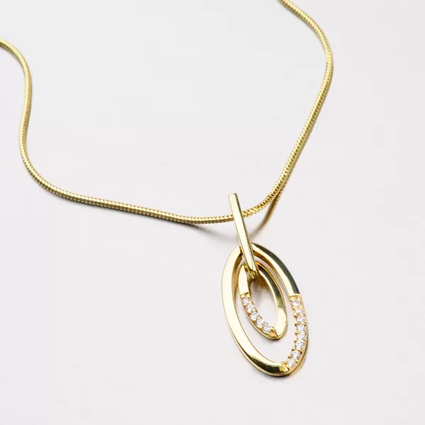 Zlatý přívěsek 43-2284