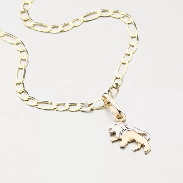 Přívěsek zlato mix 585 - Lev 43-2071-07