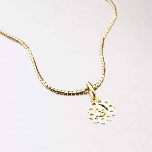 Přívěsek žluté zlato 585 43-2267