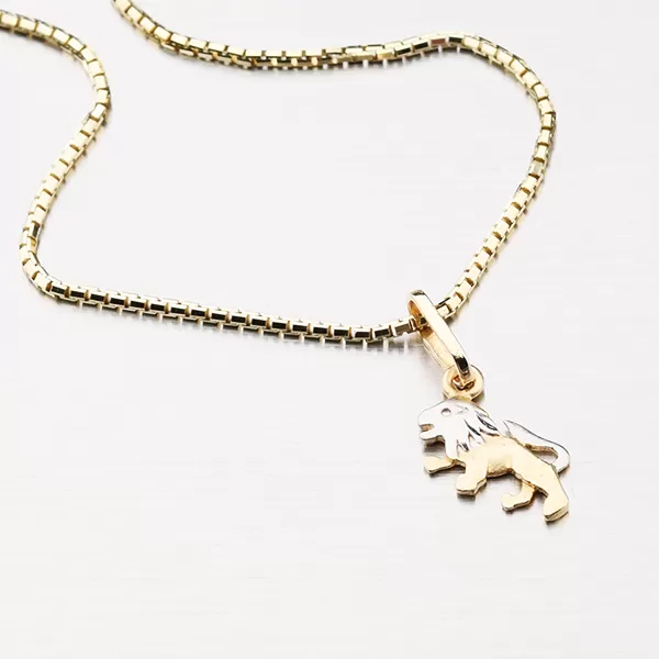 Přívěsek zlato mix 585 - Lev 43-2071-07