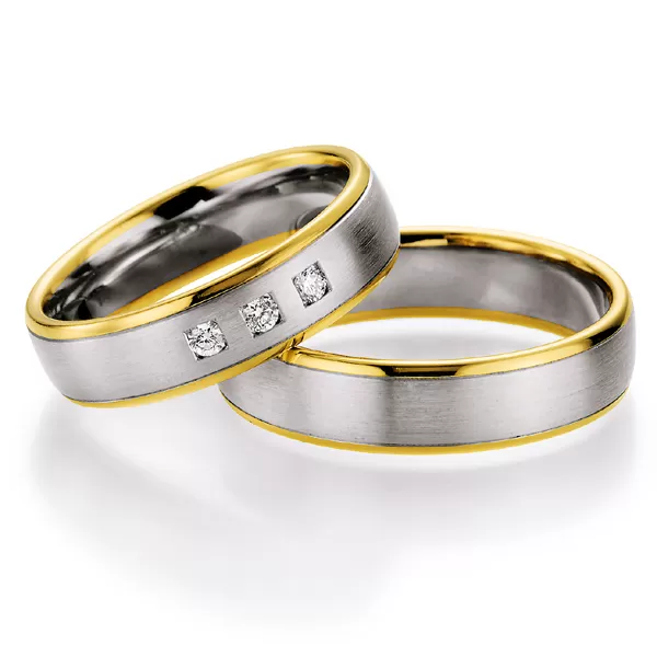 Snubní prsteny s diamanty SP-703