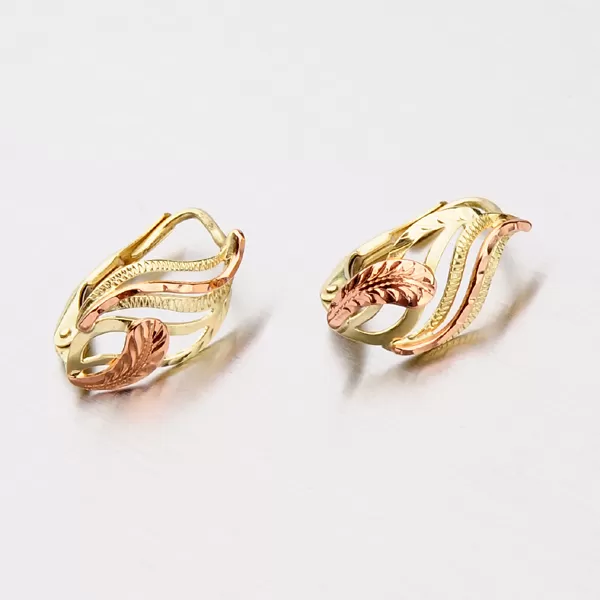 Dámské náušnice gravírované 52NK-157