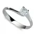Dámský prsten bílé zlato 585/1000 s přírodním diamantem 0.250 ct G/SI DF-1957-B-DIA