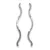 Dámské náušnice bílé zlato 585/1000 přírodní diamant 0.160 ct G/SI DF2020