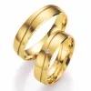 Snubní prsteny žluté zlato 585 přírodní diamant 0.020 ct SP-506