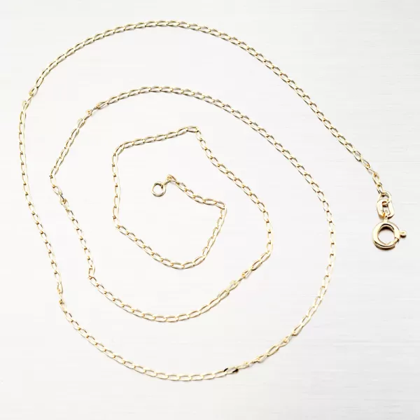 Řetízek ze žlutého zlata 364-0016