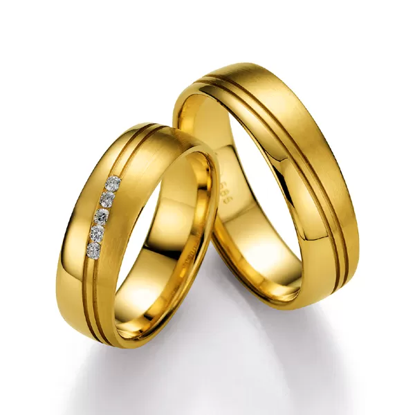 Snubní prsteny s diamanty SP-500