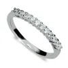 Zásnubní prsten bílé zlato 585/1000 zirkon 0.384 ct G/SI přírodní diamanty ZP1971D