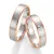 Snubní prsteny zlato mix 585 přírodní diamant 0.030 ct SP-10290