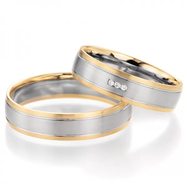 Snubní prsteny s diamanty SP-10270
