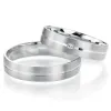 Snubní prsteny bílé zlato 585 přírodní diamant 0.025 ct SP-10030