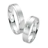 Snubní prsteny bílé zlato 585 přírodní diamant 0.015 ct SP-10110