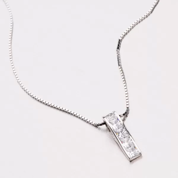 Přívěsek z bílého zlata 13-035