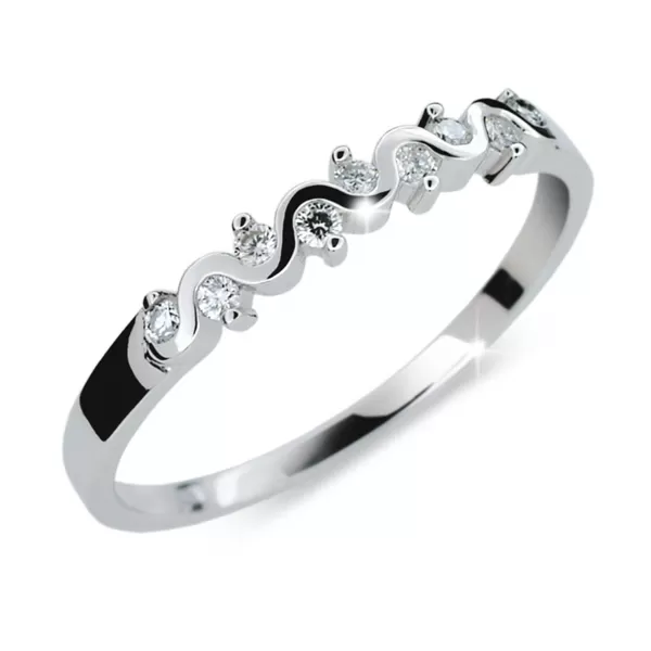Zásnubní prsten s diamanty ZP2086D