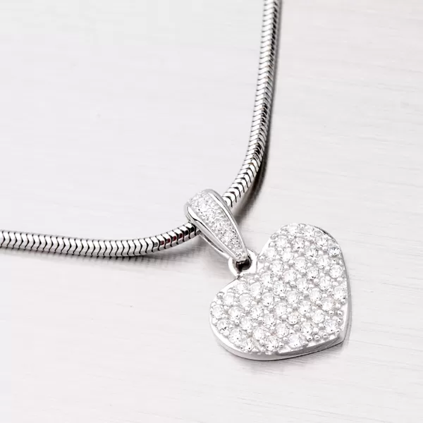 Srdce ze zirkony AP652