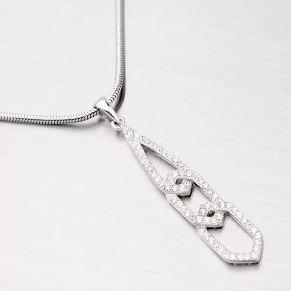 Dámský přívěsek stříbro 925 zirkon AP1465