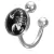 Pánský piercing ocel GBDS040
