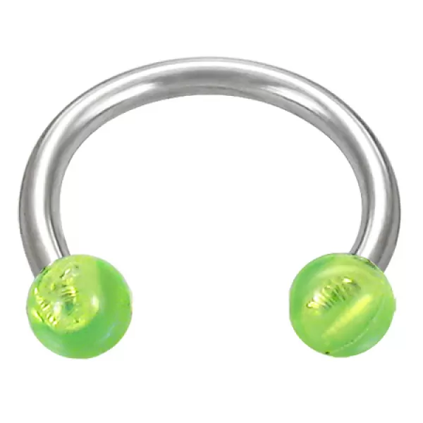 Piercing podkova z oceli GBDP024
