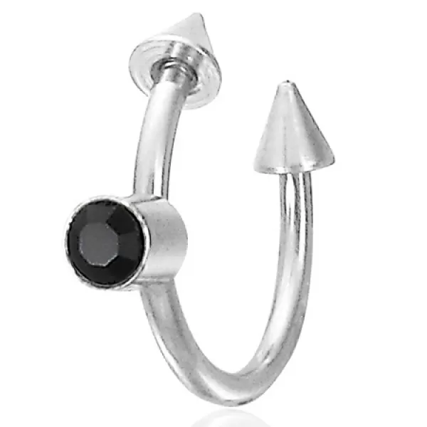 Piercing se zirkonem GBDS005