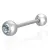 Dámský piercing ocel GJNB037