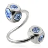 Dámský piercing ocel zirkon GQPC004