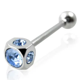 Dámský piercing ocel zirkon GQPC011
